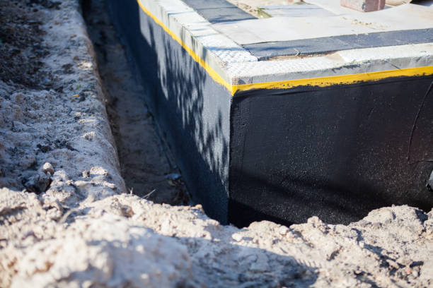 Professional Waterproofing technician working in Logan, AL
